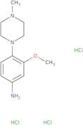 3-Methoxy-4-(4-methylpiperazin-1-yl)aniline trihydrochloride