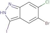 5-Bromo-6-chloro-3-iodo-1H-indazole