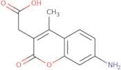 2-(7-Amino-4-methyl-2-oxo-2H-chromen-3-yl)acetic acid