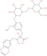 Trachelogenin 4'-o-β-gentiobioside