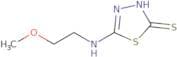 5-[(2-Methoxyethyl)amino]-1,3,4-thiadiazole-2-thiol