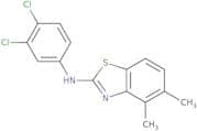 N-(3,4-Dichlorophenyl)-4,5-dimethyl-1,3-benzothiazol-2-amine