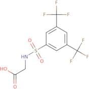 2-[3,5-Bis(trifluoromethyl)benzenesulfonamido]acetic acid