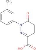 1-(3-Methylphenyl)-6-oxo-1,4,5,6-tetrahydropyridazine-3-carboxylic acid