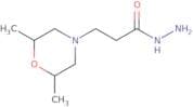3-(2,6-Dimethylmorpholin-4-yl)propanehydrazide