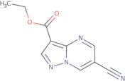 Ethyl 6-cyanopyrazolo[1,5-a]pyrimidine-3-carboxylate