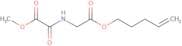 Methyl {[2-oxo-2-(pent-4-en-1-yloxy)ethyl]carbamoyl}formate