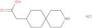 2-{3-Azaspiro[5.5]undecan-9-yl}acetic acid hydrochloride