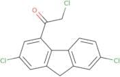 2-Chloro-1-(2,7-dichloro-9H-fluoren-4-yl)ethanone