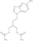 N9-Des(4-acetoxy-3-(acetoxymethyl)but-1-yl) N7-[4-acetoxy-3-(acetoxymethyl)but-1-yl] famciclovir