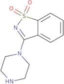 3-(Piperazin-1-yl)-1,2-benzothiazole-1,1-dione