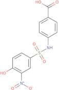 4-(4-Hydroxy-3-nitrobenzenesulfonamido)benzoic acid