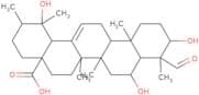 3,6,19-Trihydroxy-23-oxo-12-ursen-28-oic acid