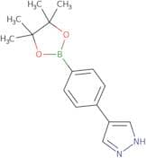 4-[4-(Tetramethyl-1,3,2-dioxaborolan-2-yl)phenyl]-1H-pyrazole