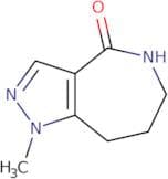 1-Methyl-1H,4H,5H,6H,7H,8H-pyrazolo[4,3-c]azepin-4-one