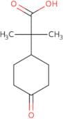 2-Methyl-2-(4-oxocyclohexyl)propanoic acid