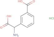 3-[Amino(carboxy)methyl]benzoic acid hydrochloride