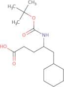 4-{[(tert-Butoxy)carbonyl]amino}-5-cyclohexylpentanoic acid