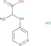 (2S)-2-[(Pyridazin-4-yl)amino]propanoic acid hydrochloride