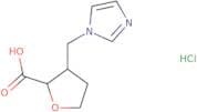 rac-(2R,3R)-3-[(1H-Imidazol-1-yl)methyl]oxolane-2-carboxylic acid hydrochloride