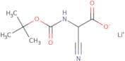 Lithium 2-{[(tert-butoxy)carbonyl]amino}-2-cyanoacetate