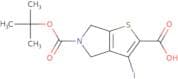 5-[(tert-Butoxy)carbonyl]-3-iodo-4H,5H,6H-thieno[2,3-c]pyrrole-2-carboxylic acid
