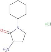 3-Amino-1-cyclohexylpyrrolidin-2-one hydrochloride