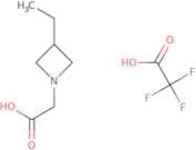 2-(3-Ethylazetidin-1-yl)acetic acid, trifluoroacetic acid