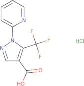1-(Pyridin-2-yl)-5-(trifluoromethyl)-1H-pyrazole-4-carboxylic acid hydrochloride