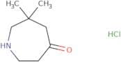6,6-Dimethylazepan-4-one hydrochloride