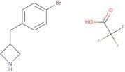 3-[(4-Bromophenyl)methyl]azetidine trifluoroacetate