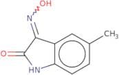 3-(Hydroxyimino)-5-methyl-2,3-dihydro-1H-indol-2-one
