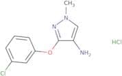 3-(3-Chlorophenoxy)-1-methyl-1H-pyrazol-4-amine hydrochloride