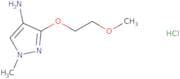 3-(2-Methoxyethoxy)-1-methyl-1H-pyrazol-4-amine hydrochloride