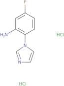 5-Fluoro-2-(1H-imidazol-1-yl)aniline dihydrochloride