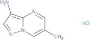 6-Methylpyrazolo[1,5-a]pyrimidin-3-amine hydrochloride