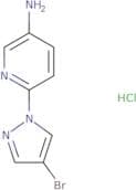 6-(4-Bromo-1H-pyrazol-1-yl)pyridin-3-amine hydrochloride