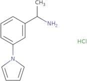 1-[3-(1H-Pyrrol-1-yl)phenyl]ethan-1-amine hydrochloride