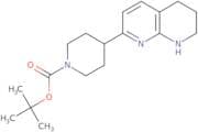 tert-Butyl 4-(5,6,7,8-tetrahydro-1,8-naphthyridin-2-yl)piperidine-1-carboxylate