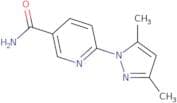6-(3,5-Dimethylpyrazol-1-yl)pyridine-3-carboxamide
