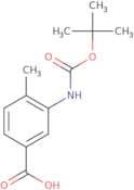 Boc-3-amino-4-methylbenzoic acid