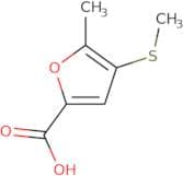 5-Methyl-4-(methylsulfanyl)furan-2-carboxylic acid