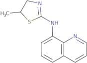 N-(5-Methyl-1,3-thiazolidin-2-ylidene)quinolin-8-amine