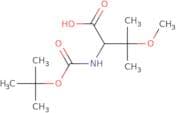 2-{[(tert-Butoxy)carbonyl]amino}-3-methoxy-3-methylbutanoic acid