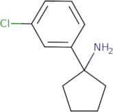 1-(3-Chlorophenyl)cyclopentan-1-amine