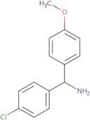 1-(4-Chlorophenyl)-1-(4-methoxyphenyl)methylamine