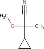 2-Cyclopropyl-2-methoxypropanenitrile