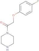 2-(4-Fluorophenoxy)-1-(piperazin-1-yl)ethan-1-one