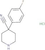 4-(4-Fluorophenyl)piperidine-4-carbonitrile hydrochloride