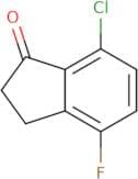 7-Chloro-4-fluoro-2,3-dihydro-1H-inden-1-one